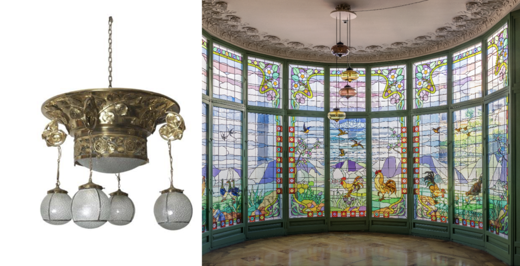 Gaspar Homar. Modernist lamps