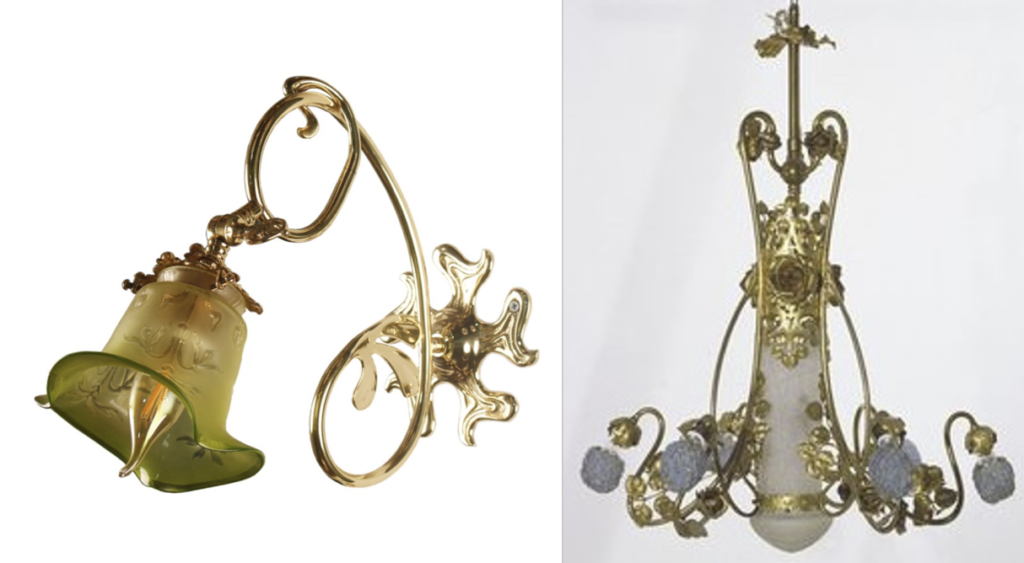 Joan Busquets. Modernist lamps
